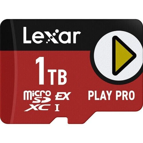 Lexar 1TB PLAY PRO microSDXC Express Hafıza Kartı ürün görseli 1