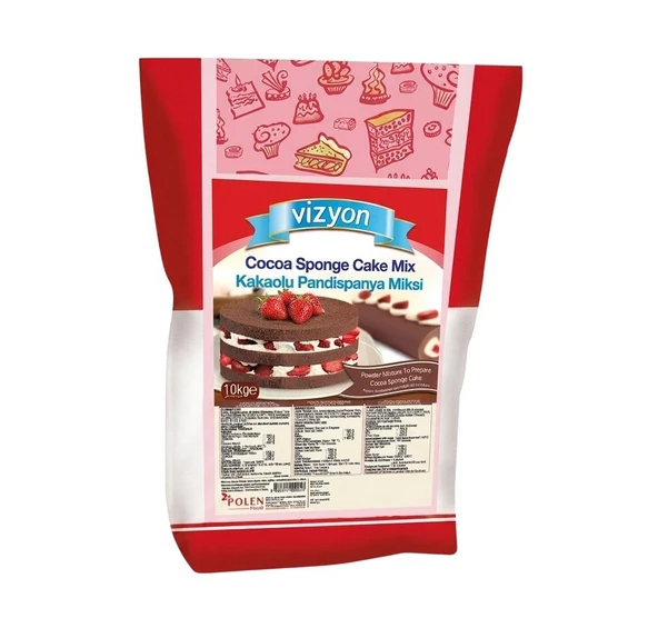 VİZYON KAKAOLU PANDİSPANYA PREMİUM (10 KG) ürün görseli 1