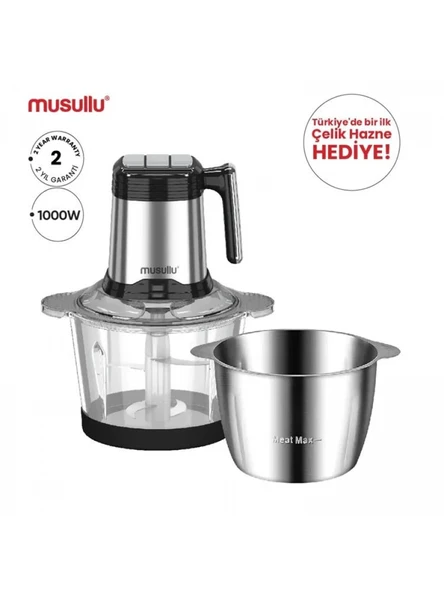 Musullu Rondo Doğrayıcı 1000 W 2 L ürün görseli 1