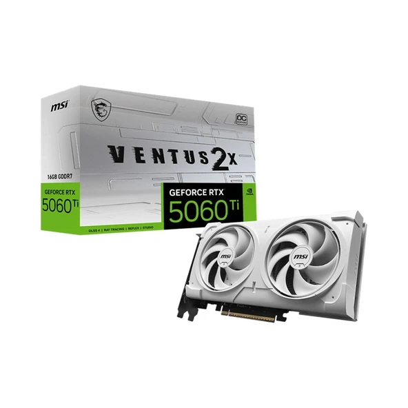 MSI GeForce RTX 5060 Ti Ventus 2X White 16GB