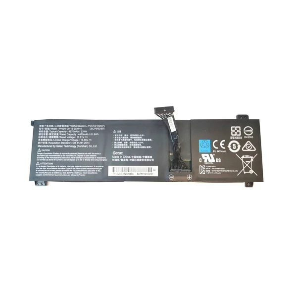 Monster Huma H4 V4.1 4570MAH 11.61V Notebook Batarya Pil – Yüksek Performanslı, Uyumlu Güç Kaynağı ürün görseli 1