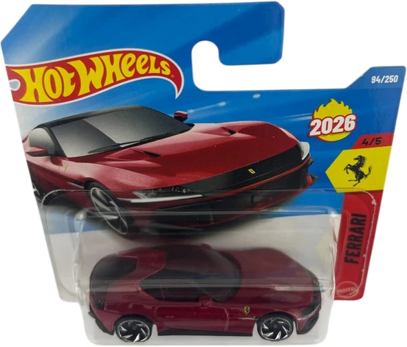 Hot Wheels Ferrari 12Cilindri JJH41 - Resim 2