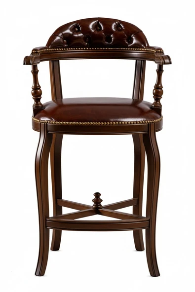 Majesta Classic Ahşap Bar Sandalyesi - Resim 7