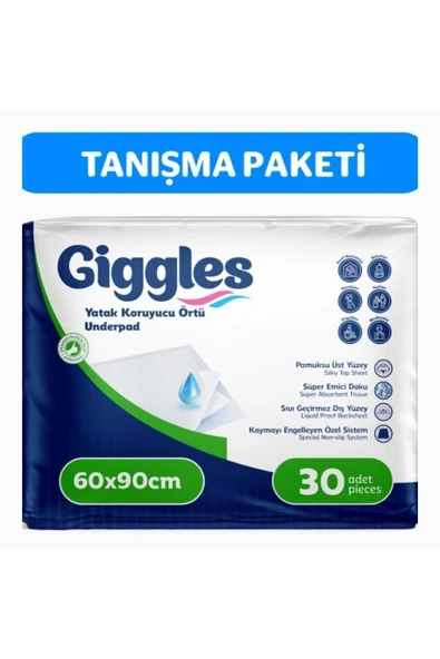 60x90 Yatak Koruyucu Örtü 30 Adet ürün görseli 1