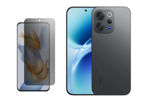 Vivo V70 ile Uyumlu Mat Hayalet (Privacy) 9H Kırılmaz Nano Ekran Koruyucu ürün görseli 1