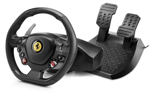 THRUSTMASTER T80 FERRARI 488 GTB EDITION TM-RW4160672, Yarış direksiyonu+ Pedallar, Playstation(PS4-PS5)+PC  Oyun kumandası ürün görseli 1