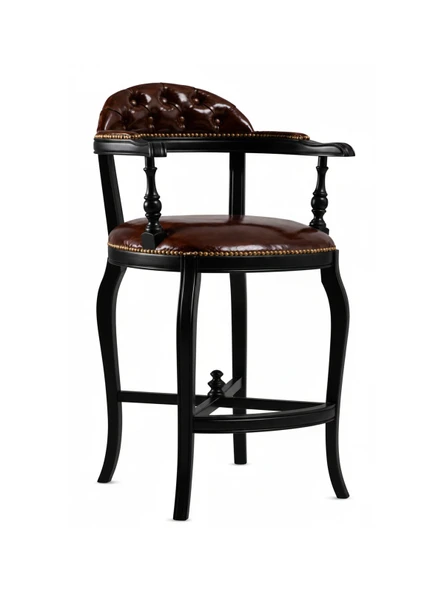 Majesta Classic Ahşap Bar Sandalyesi - Resim 10