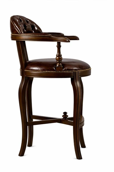 Majesta Classic Ahşap Bar Sandalyesi - Resim 9