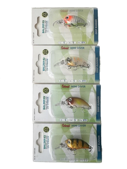 Balzer 34670 UV STRIKER 5cm 5gr Mini Diver Maket Balık ürün görseli 1