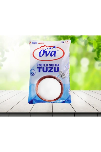 İyotlu Sofra Tuzu 1500 g 1 adet ov1 ürün görseli 1