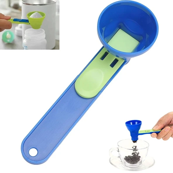 Sunup SN-29959 Kaydırmalı Ayarlı 2İn1 Mutfak Ölçü Kaşığı ürün görseli 1