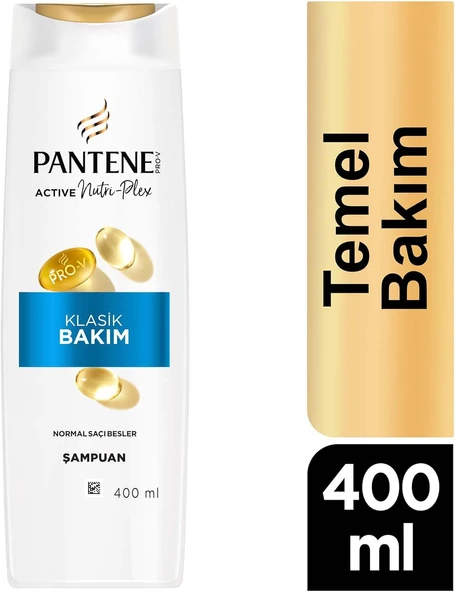 Pantene Klasik Bakım Active Multi-Flex Şampuan 400 ml - Resim 2