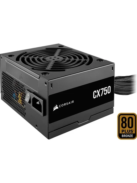 Corsair CX750 CP-9020279-EU 750 W Power Supply ürün görseli 1