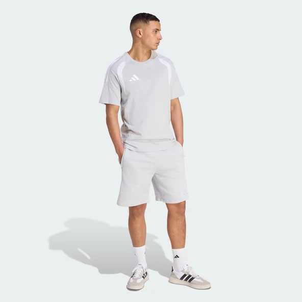 Adidas JY7185 TIRO26L SW TEE Erkek Tiro26L Gri T-shirt ürün görseli 1