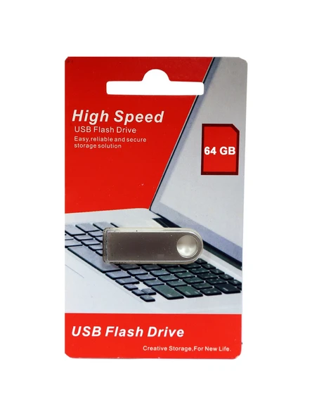 Oem 64GB Metal 2.0 USB Flash Bellek ürün görseli 1