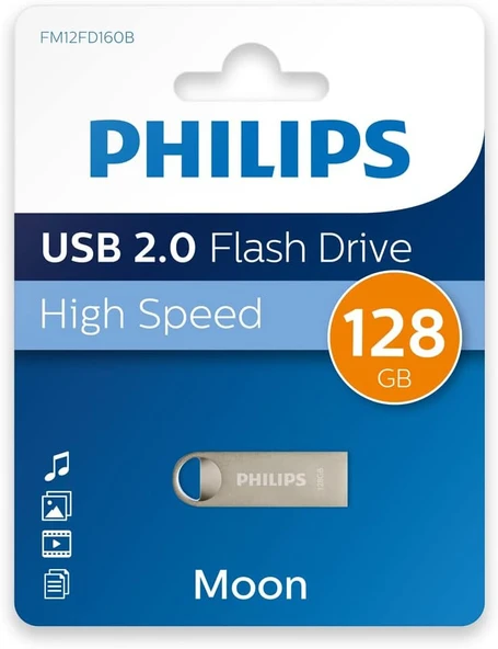 Philips 128GB USB 2.0 Metal Flash Bellek ürün görseli 1