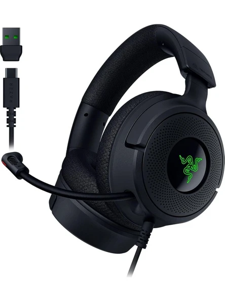 Razer Kraken V4 X Kablolu PC Oyuncu Kulaklığı ürün görseli 1