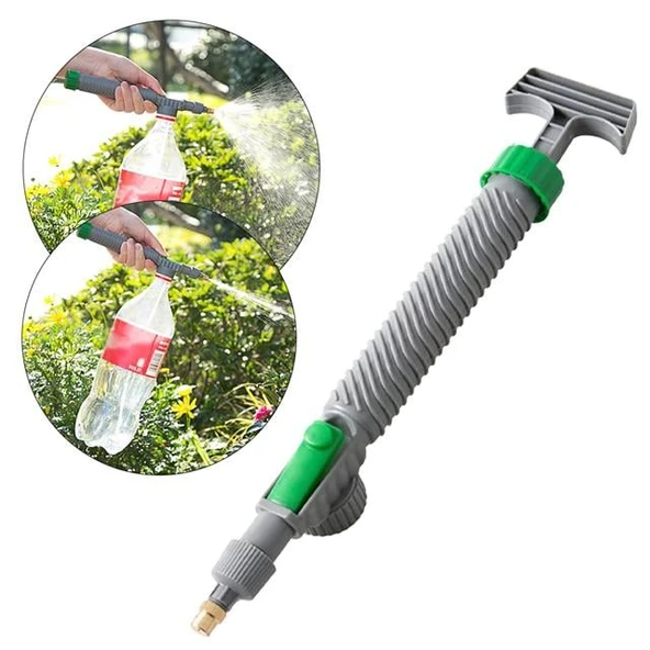 Sunup SN-24910 Ayarlanabilir Basınçlı Su Köpük Püskürtme Başlığı (Tüm Pet Şişelere Uyumlu) ürün görseli 1