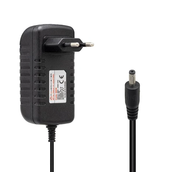 Powermaster PM-1803 12 Volt - 2 Amper 3.5*1.35 Mm Uç Tablet Pc Adaptörü ürün görseli 1