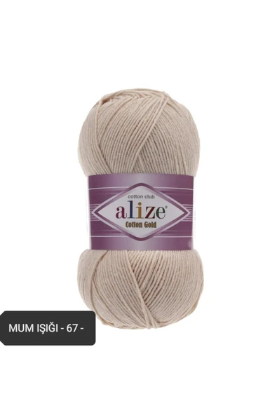 Alize Cotton Gold Amigurumi Ipi 100 gr 67 ürün görseli 1