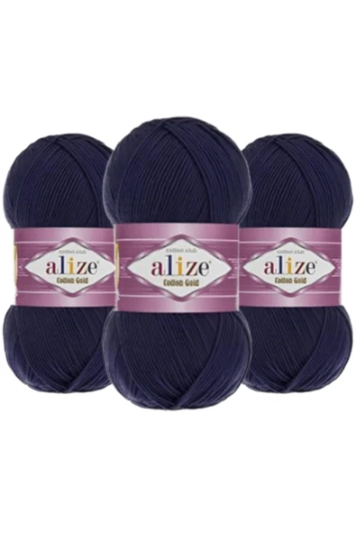 Alize Cotton Gold Örgü İpi 58 3 Adet ürün görseli 1
