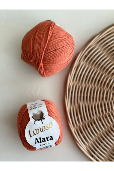 Lanoso Cotton 50 GR El Örgü İpliği - Renk Kodu: 1906 ürün görseli 1