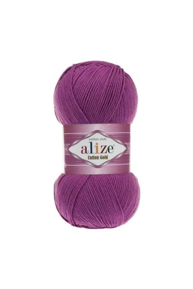 Alize 1 Yumak Mor Cotton Gold 122 ürün görseli 1