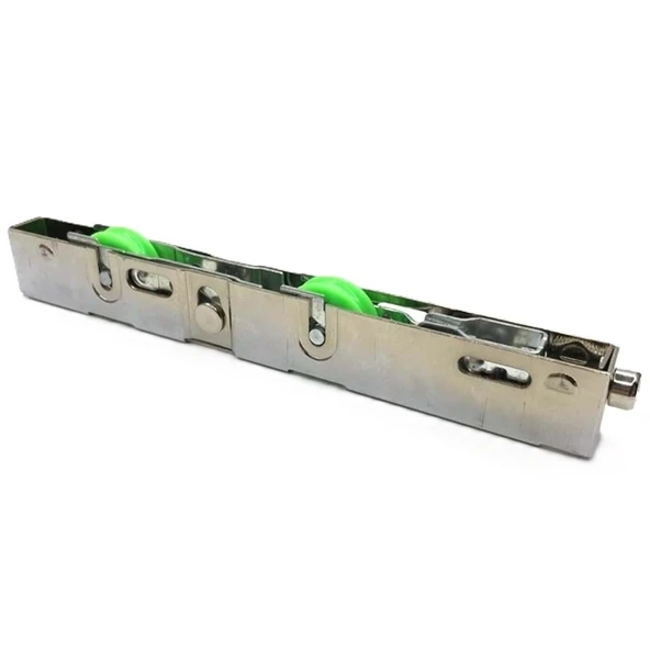 PVC PİMAPEN KAPI PENCERE ALTI SÜRME/SÜRGÜ RAY TEKERİ POLYAMİD YEŞİL TEKER ürün görseli 1