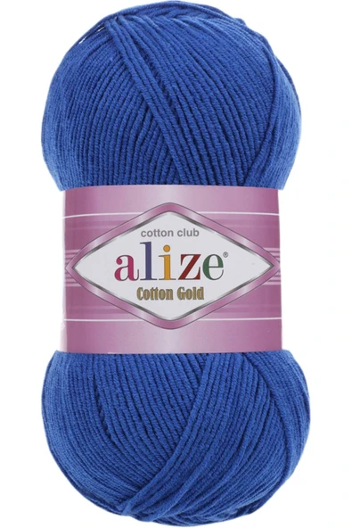 Alize Cotton Gold Pamuk,amigurumi,panç El Örgü Ipi Renk Kodu:141-saks ürün görseli 1