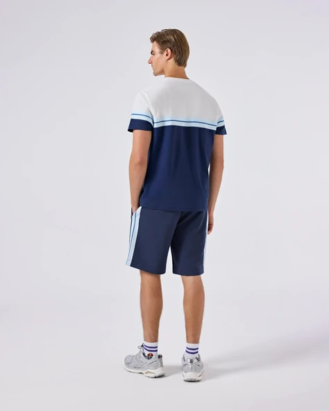Ellesse Erkek Lacivert Şort 6SM4007-NV - Resim 5