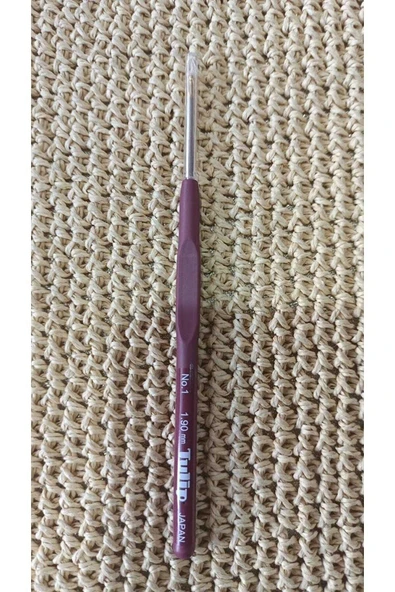 Tulip Silikon Yumuşak Saplı Örgü-dantel Tığı 3 Numara 1,70 Mm (BU TIĞ 3 MM KALIN TIĞ DEĞİLDİR) ürün görseli 1