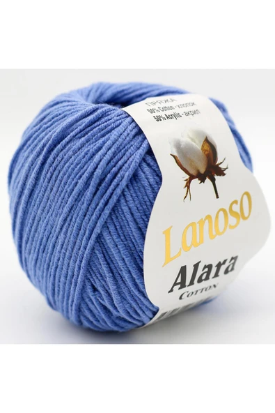 Lanoso Alara El Örgü İpliği - 941 Mavi - ürün görseli 1