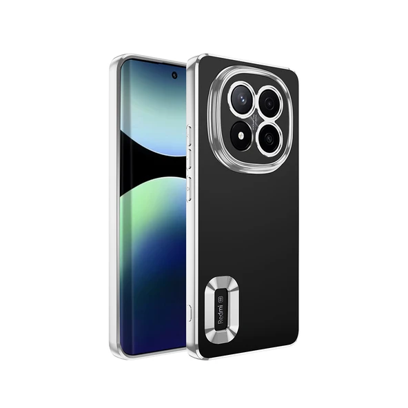 Xiaomi Redmi Note 14 Pro Plus Kılıf Kamera Korumalı Logo Gösteren Zore Omega Kapak ürün görseli 1