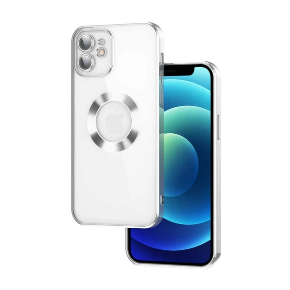 Apple iPhone 11 Kılıf Kamera Korumalı Logo Gösteren Zore Omega Kapak ürün görseli 1