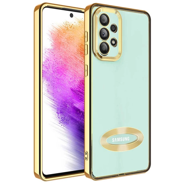 Galaxy A53 5G Kılıf Kamera Korumalı Logo Gösteren Zore Omega Kapak ürün görseli 1
