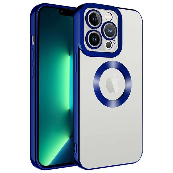 Apple iPhone 11 Pro Max Kılıf Kamera Korumalı Logo Gösteren Zore Omega Kapak ürün görseli 1