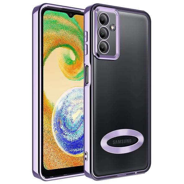 Galaxy A04S Kılıf Kamera Korumalı Logo Gösteren Zore Omega Kapak ürün görseli 1