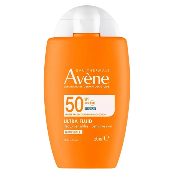 Avene Ultra Fluid Invisible SPF50 Normal ve Karma Ciltler İçin Güneş Kremi 50 ml ürün görseli 1