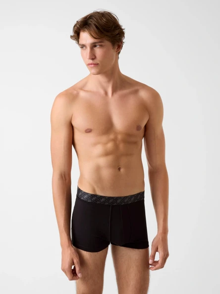 Guess Access Erkek Siyah 3'Lü Boxer Paketi U5BG69K6YW1-PJ2R ürün görseli 1