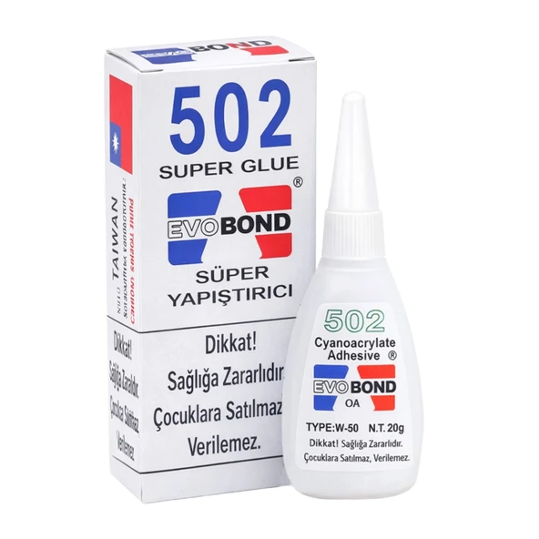 EVO BOND 502 Japon Yapıştırıcı 20Gr ürün görseli 1
