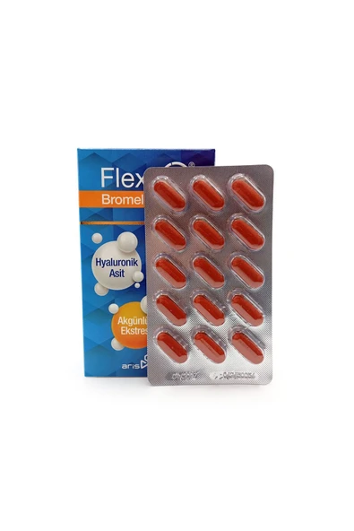 FlexAR Bromelain 30 Tablet 3'lü Paket - Resim 5