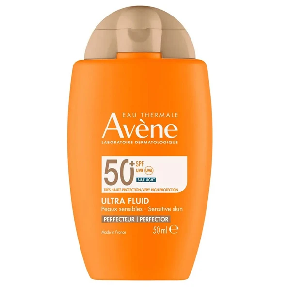 Avene Ultra Fluid Perfector SPF50+ Cilt Tonu Eşitleyici Renkli Güneş Kremi 50 ml ürün görseli 1