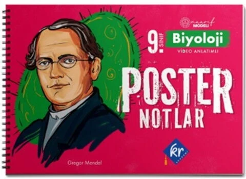 9. Sınıf Biyoloji Maarif Modeli Poster Notları KR Akademi ürün görseli 1