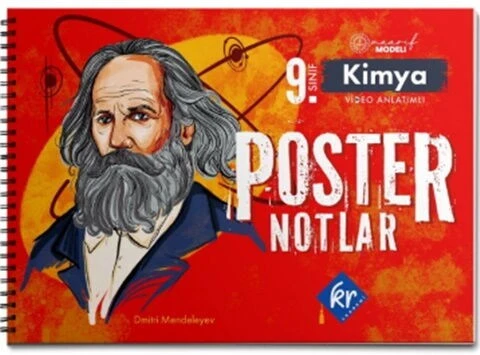 9. Sınıf Kimya Maarif Modeli Poster Notları KR Akademi ürün görseli 1