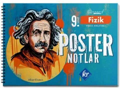 9. Sınıf Fizik Maarif Modeli Poster Notları KR Akademi ürün görseli 1