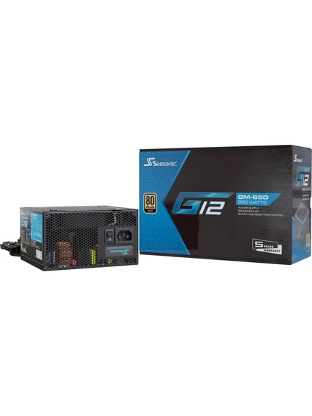 Seasonic G12 GM-650 650 W Power Supply ürün görseli 1