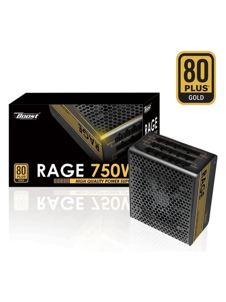 Power Boost Rage BST-ATX750G 750 W Power Supply ürün görseli 1