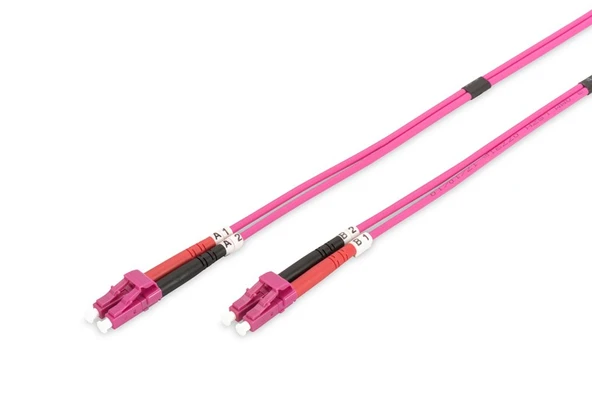 Digitus Fiber Optik Multimode Pembe (2m) - Resim 2