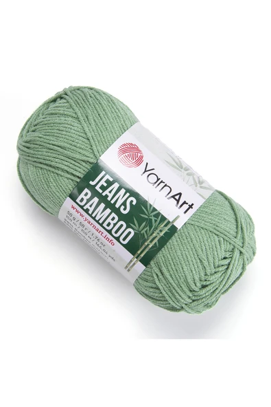 Yarnart Yarn Art Jeans Bamboo El Örgü İpi,Petrol Yeşili-138 ürün görseli 1