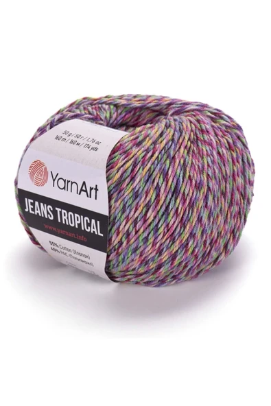 Yarnart Jeans Tropıcal - Ebruli El Örgü Ipi Ebruli-621 ürün görseli 1